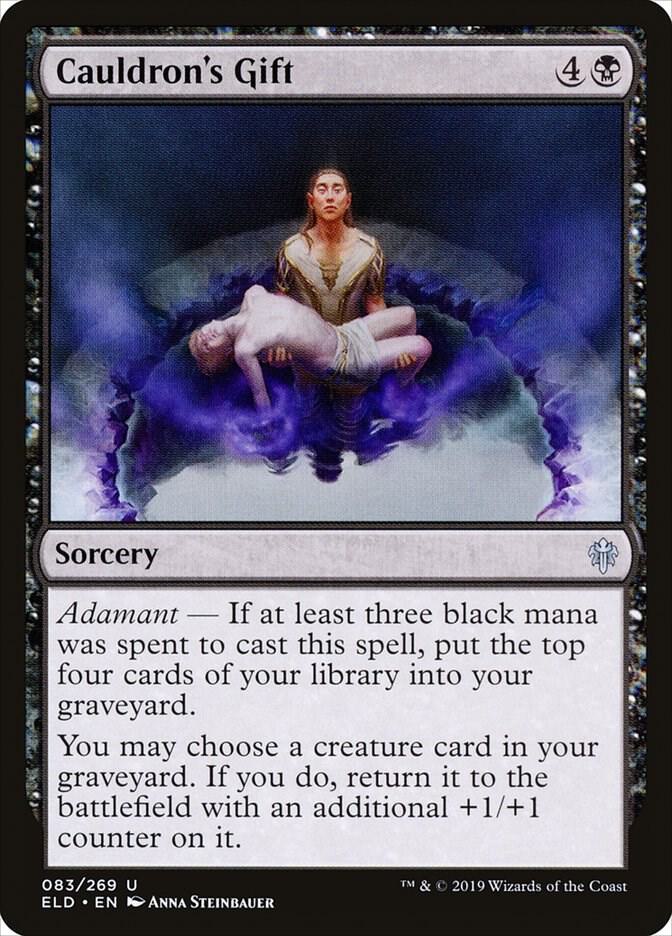 Cauldron's Gift 83 card from Throne of Eldraine
