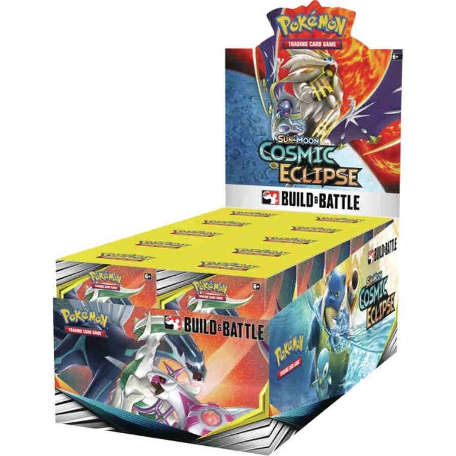 Cosmic Eclipse Build & Battle Display card from SM - Cosmic Eclipse