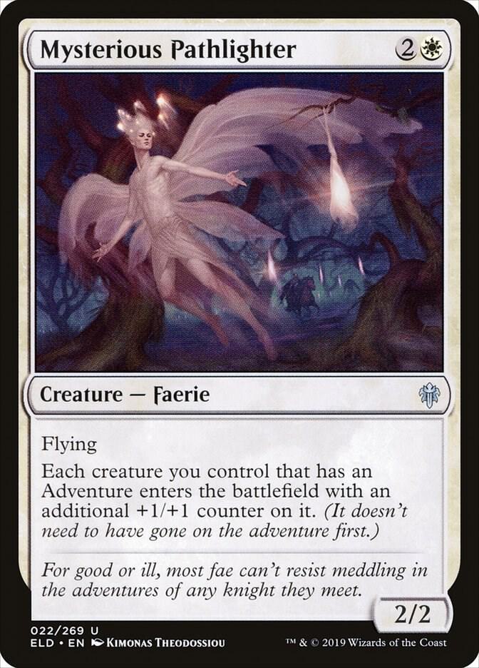 Mysterious Pathlighter 22 card from Throne of Eldraine