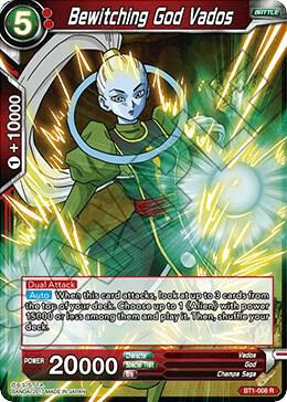 Bewitching God Vados (Shatterfoil) BT1-008 card from Draft Box 04 - Dragon Brawl