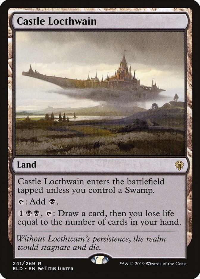 Castle Locthwain 241 card from Throne of Eldraine