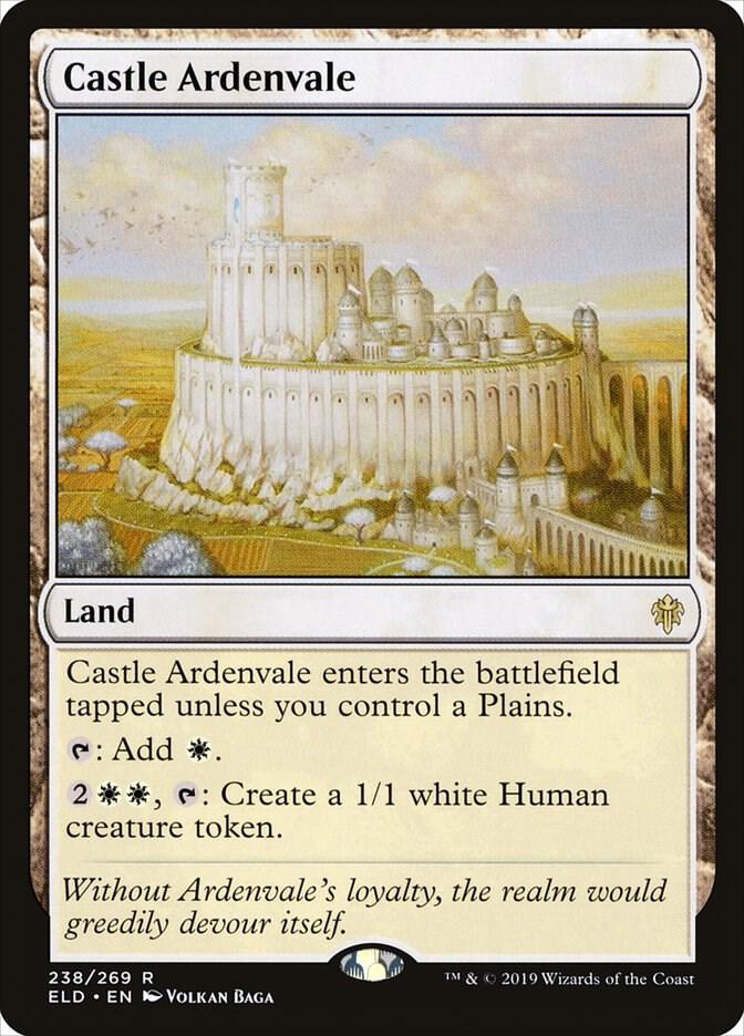Castle Ardenvale 238 card from Throne of Eldraine