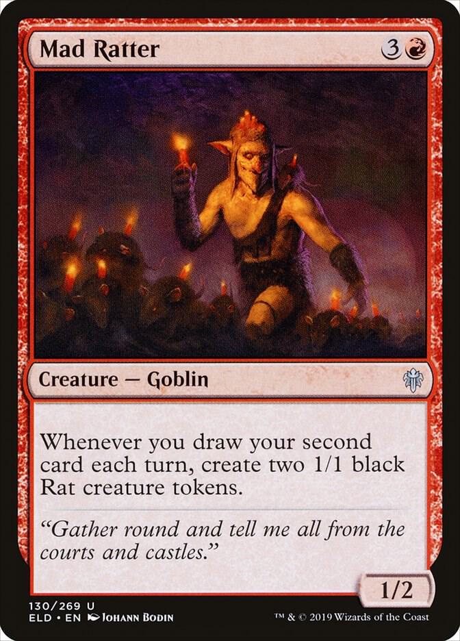 Mad Ratter 130 card from Throne of Eldraine