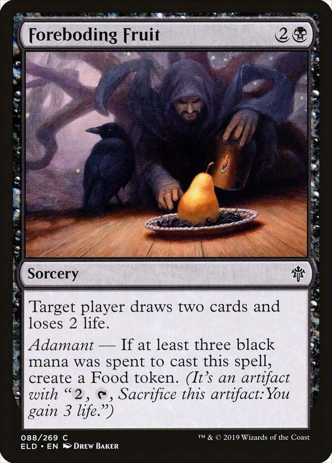 Foreboding Fruit 88 card from Throne of Eldraine