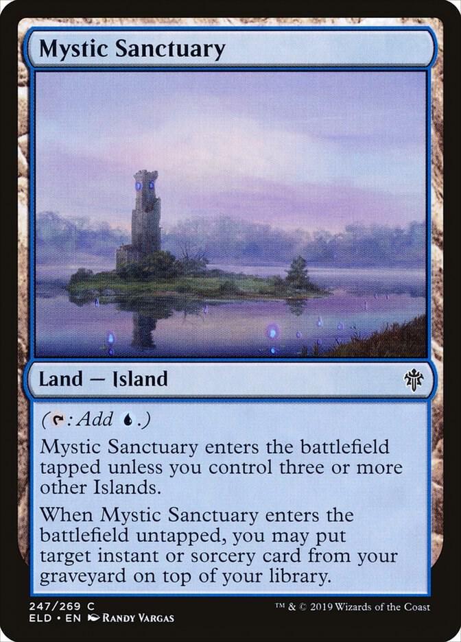 Mystic Sanctuary 247 card from Throne of Eldraine