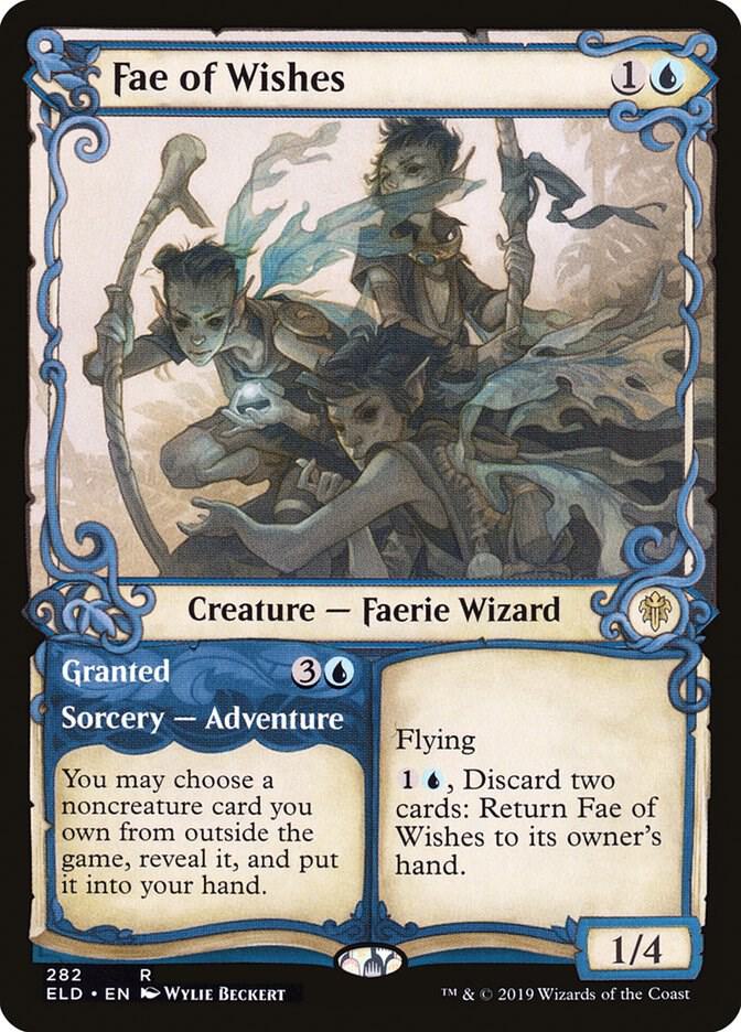 Fae of Wishes (Showcase) 282 card from Throne of Eldraine