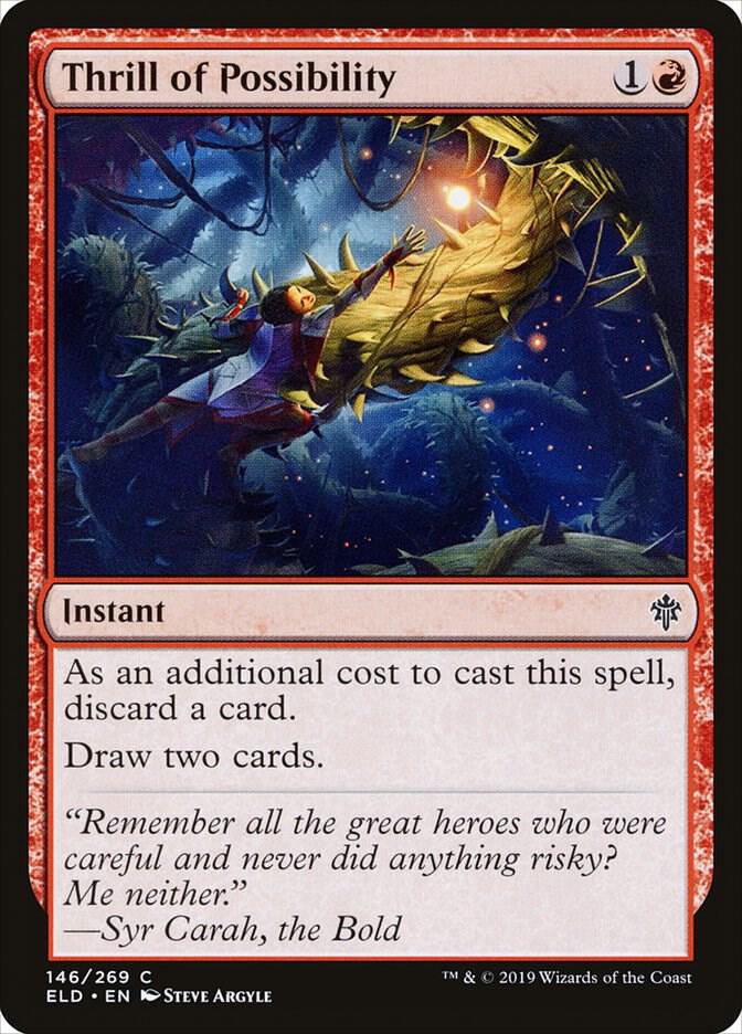 Thrill of Possibility 146 card from Throne of Eldraine