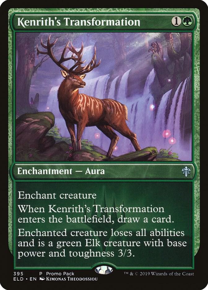 Kenrith's Transformation 395 card from Promo Pack: Throne of Eldraine