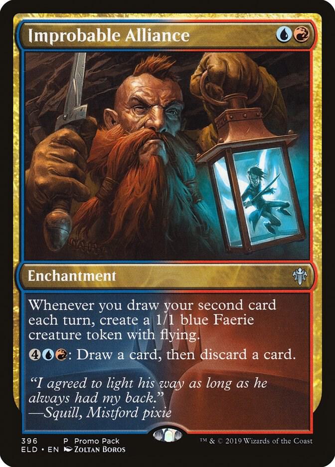 Improbable Alliance 396 card from Promo Pack: Throne of Eldraine