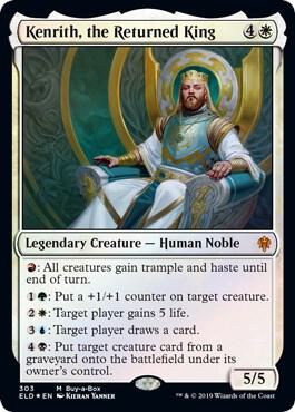 Kenrith, the Returned King 303 card from Buy-A-Box Promos