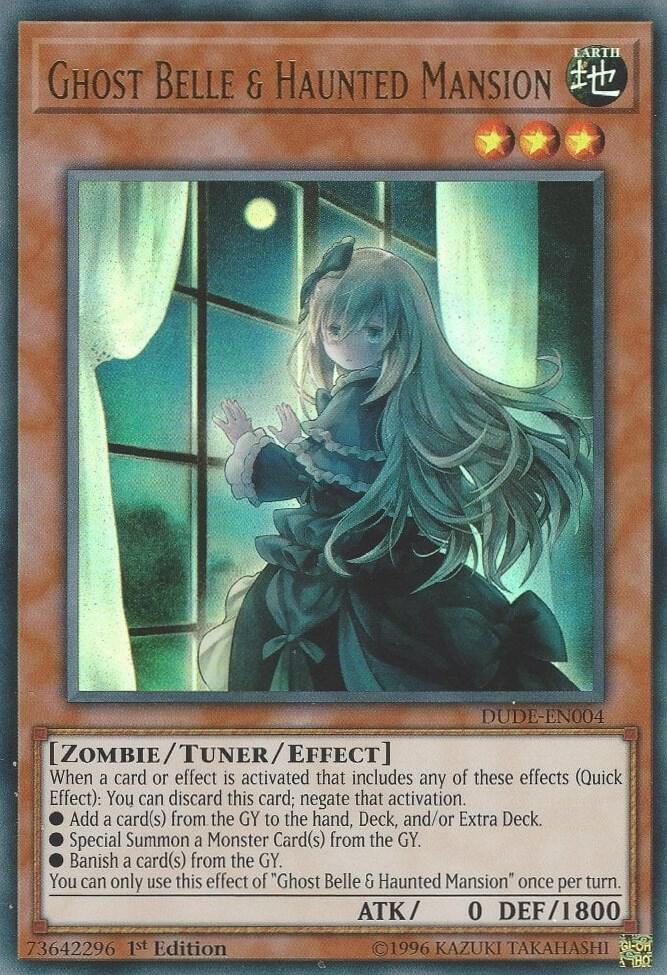 Ghost Belle & Haunted Mansion DUDE-EN004 card from Duel Devastator