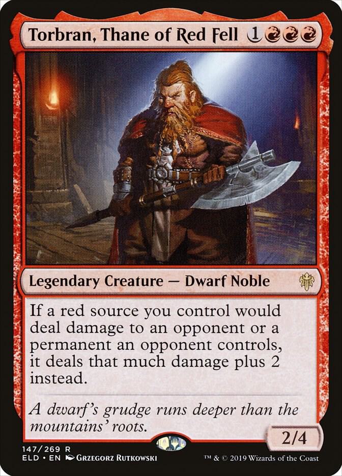 Torbran, Thane of Red Fell 147 card from Throne of Eldraine