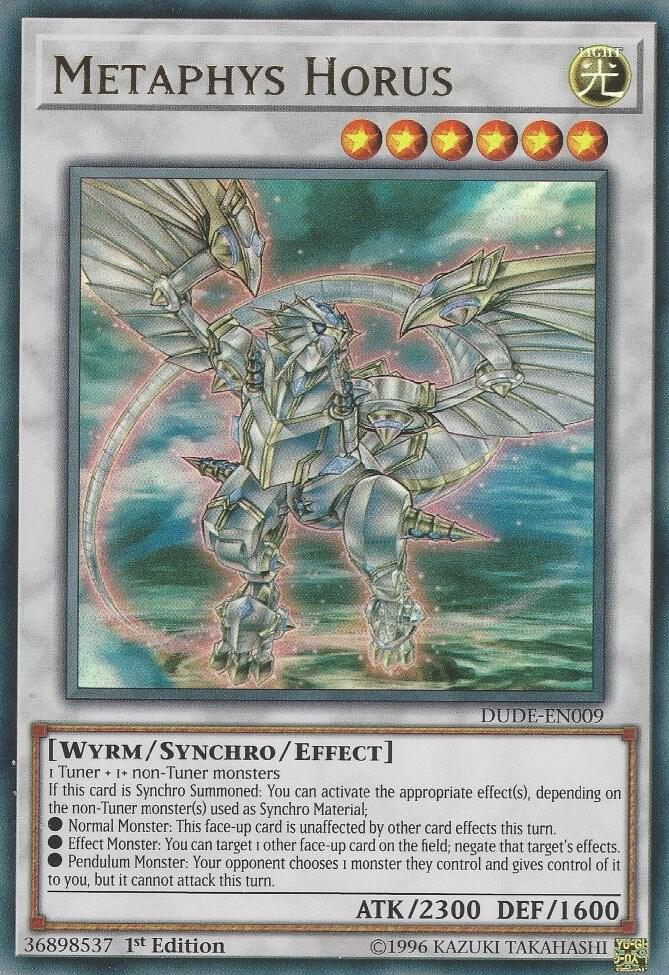 Metaphys Horus DUDE-EN009 card from Duel Devastator