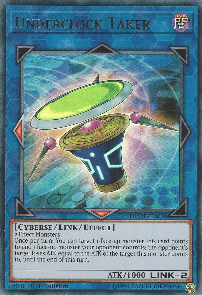 Underclock Taker DUDE-EN020 card from Duel Devastator