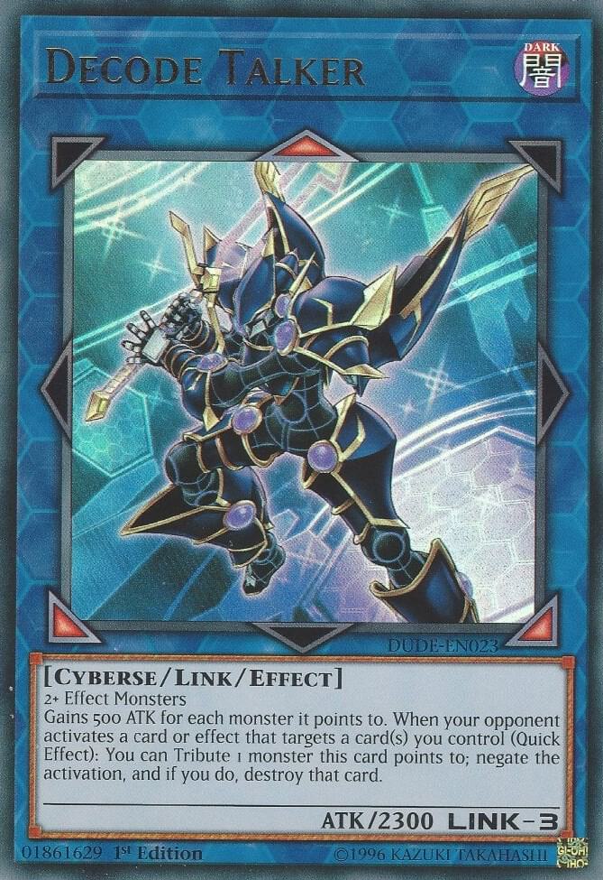 Decode Talker DUDE-EN023 card from Duel Devastator