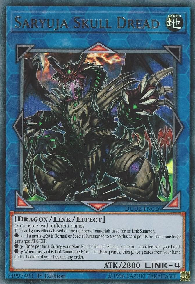 Saryuja Skull Dread DUDE-EN026 card from Duel Devastator