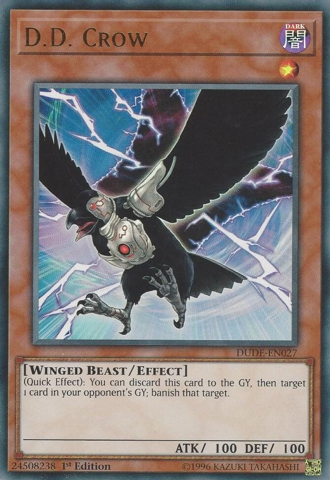 D.D. Crow DUDE-EN027 card from Duel Devastator