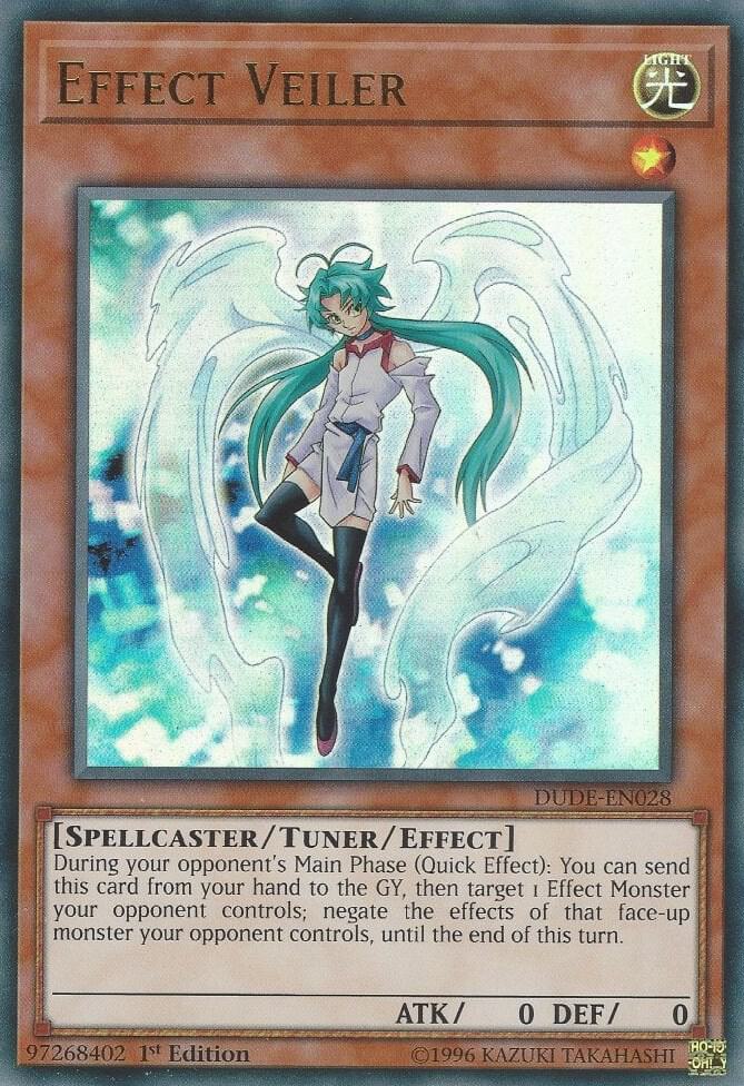 Effect Veiler DUDE-EN028 card from Duel Devastator
