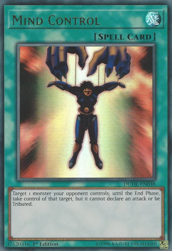 Mind Control DUDE-EN038 card from Duel Devastator