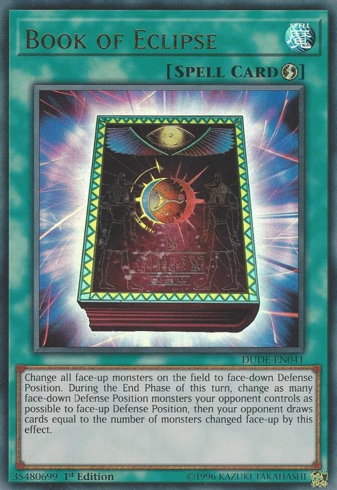 Book of Eclipse DUDE-EN041 card from Duel Devastator