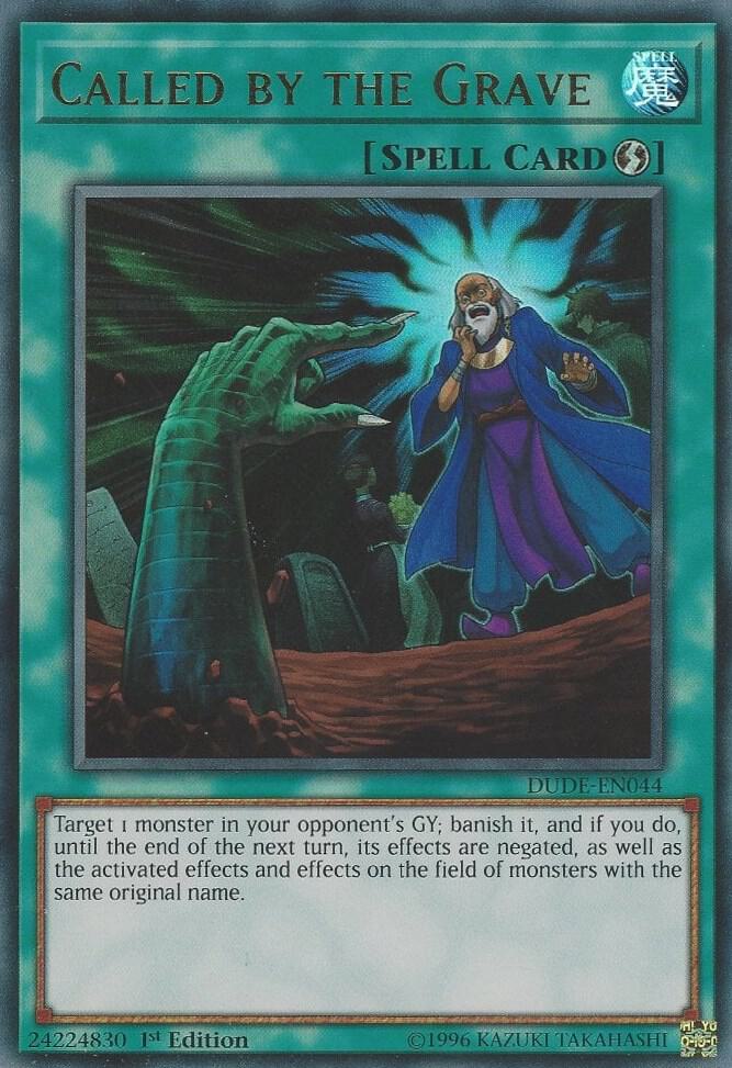 Called by the Grave DUDE-EN044 card from Duel Devastator