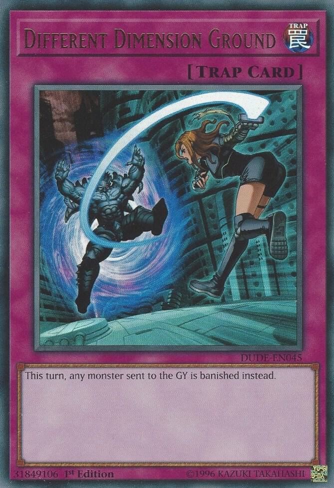 Different Dimension Ground DUDE-EN045 card from Duel Devastator