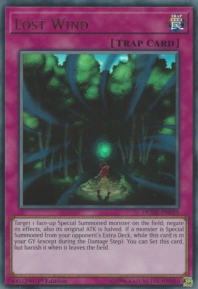 Lost Wind DUDE-EN049 card from Duel Devastator
