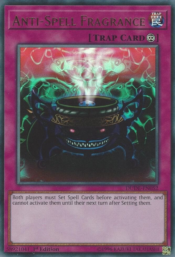 Anti-Spell Fragrance DUDE-EN052 card from Duel Devastator