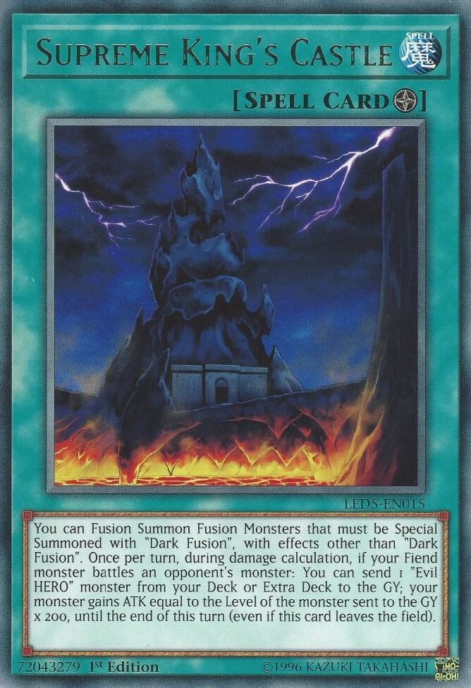 Supreme King's Castle LED5-EN015 card from Legendary Duelists: Immortal Destiny