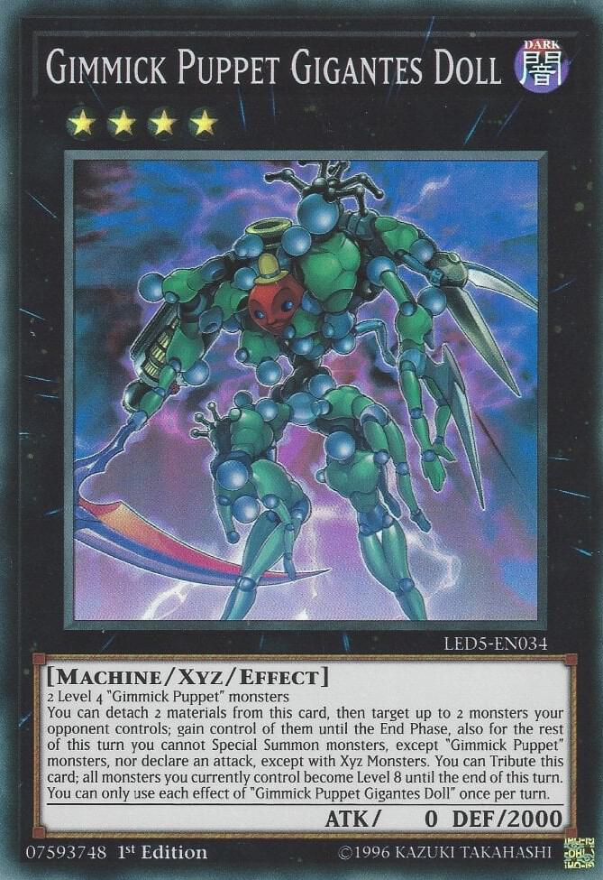 Gimmick Puppet Gigantes Doll LED5-EN034 card from Legendary Duelists: Immortal Destiny
