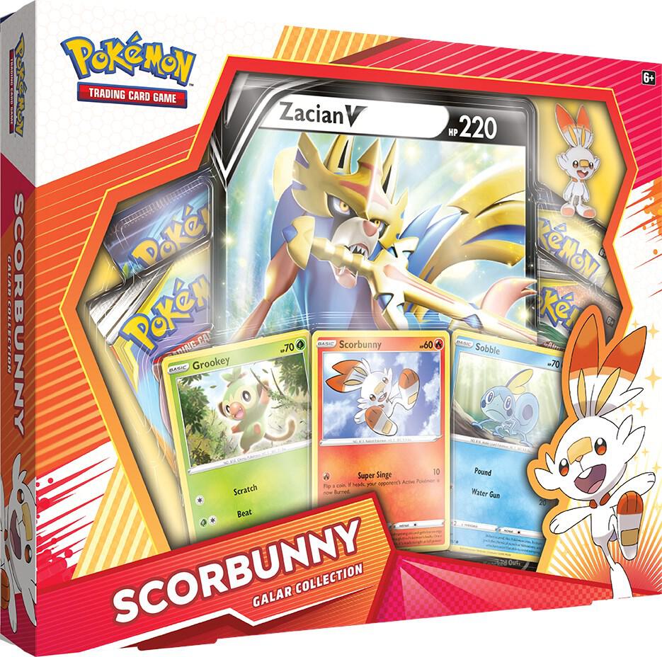 Galar Collection [Scorbunny] - with Zacian V card from Miscellaneous Cards & Products