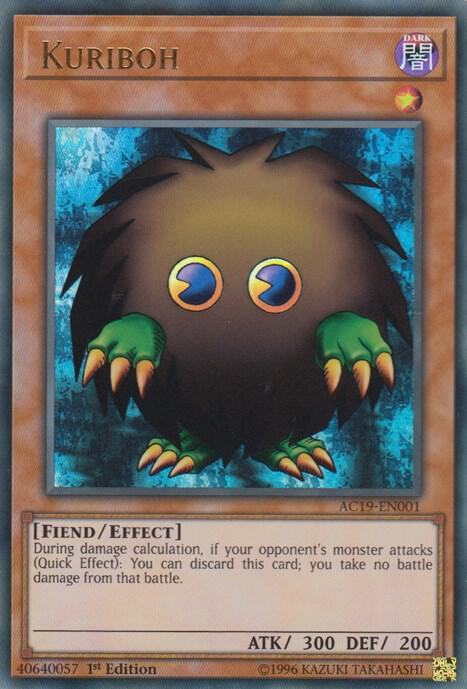 Kuriboh AC19-EN001 card from Advent Calendar 2019