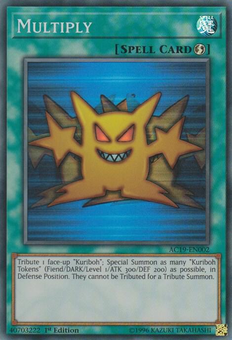 Multiply AC19-EN002 card from Advent Calendar 2019