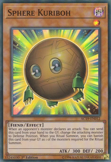 Sphere Kuriboh AC19-EN012 card from Advent Calendar 2019