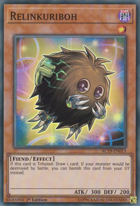 Relinkuriboh AC19-EN013 card from Advent Calendar 2019