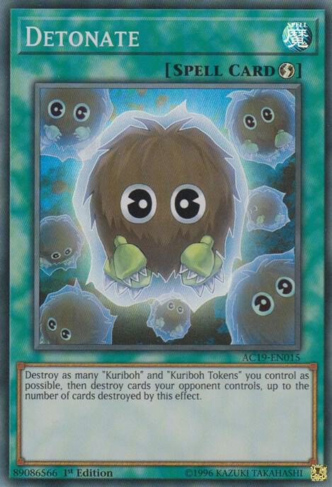 Detonate AC19-EN015 card from Advent Calendar 2019