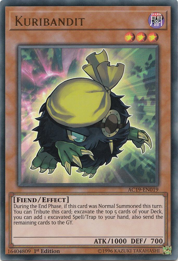 Kuribandit AC19-EN019 card from Advent Calendar 2019