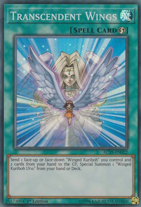 Transcendent Wings AC19-EN022 card from Advent Calendar 2019