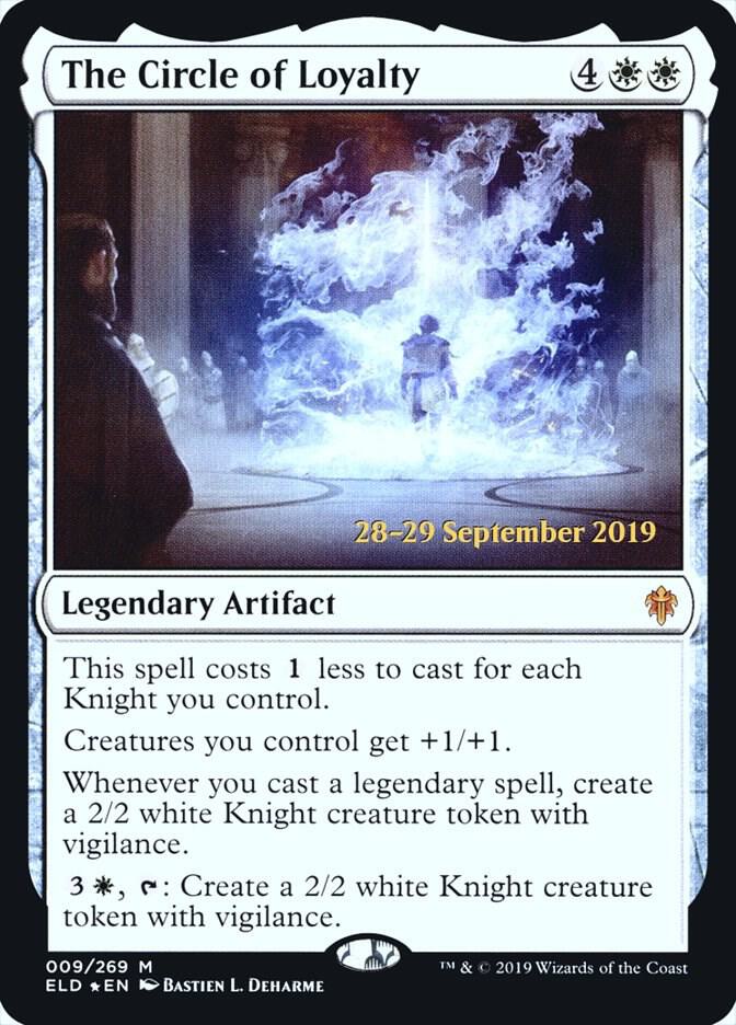 The Circle of Loyalty 9 card from Prerelease Cards