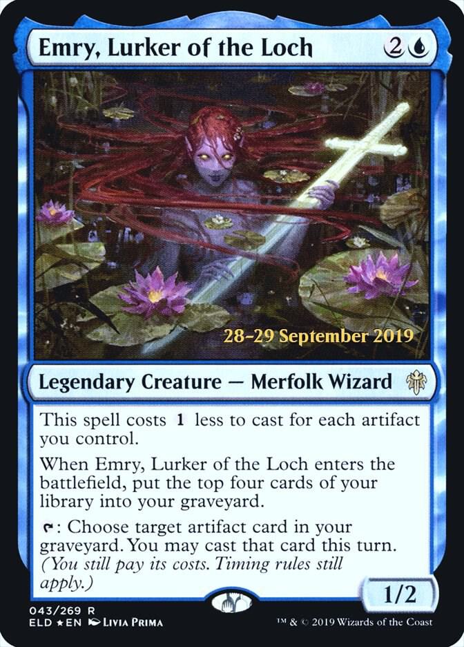 Emry, Lurker of the Loch 43 card from Prerelease Cards