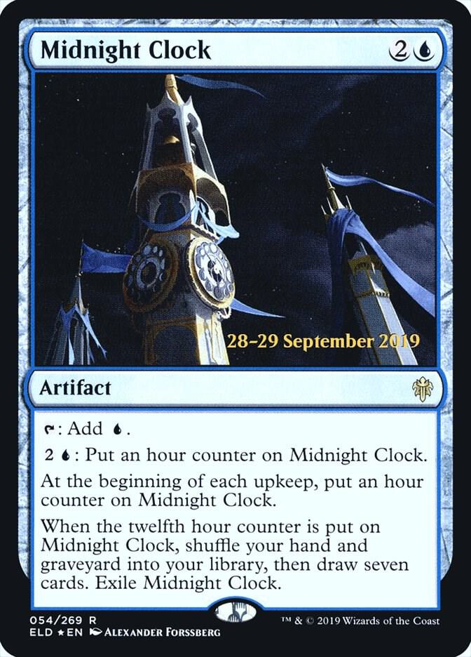 Midnight Clock 54 card from Prerelease Cards