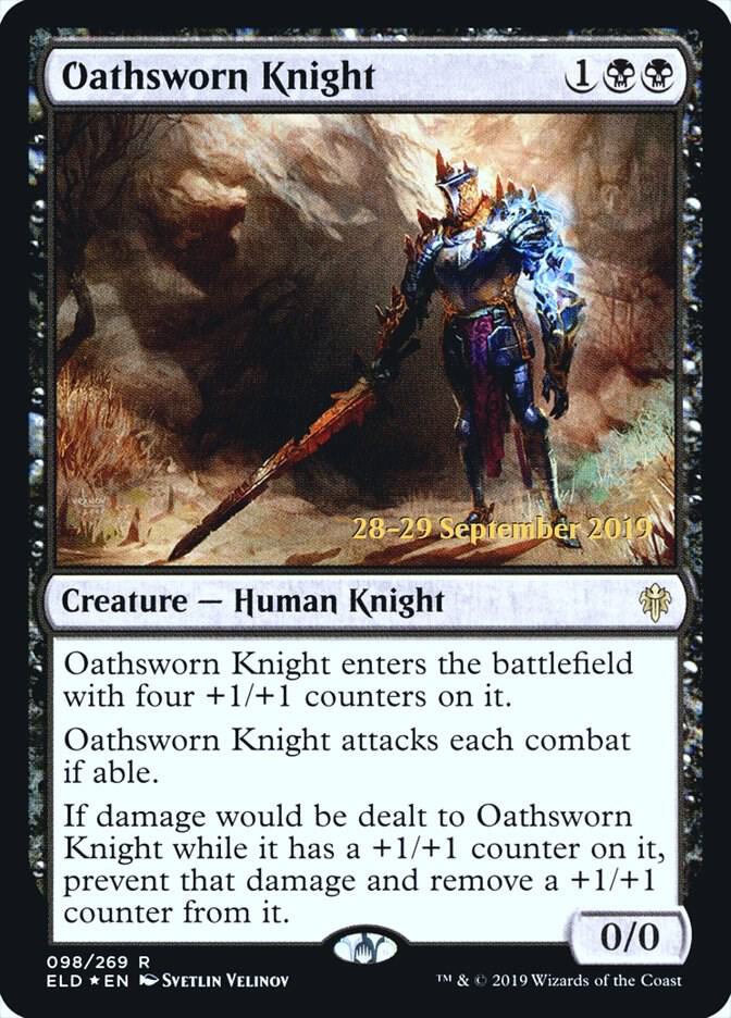 Oathsworn Knight 98 card from Prerelease Cards