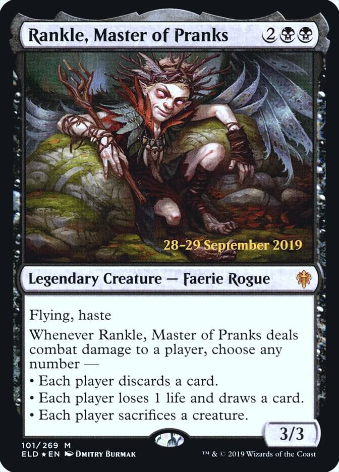 Rankle, Master of Pranks 101 card from Prerelease Cards