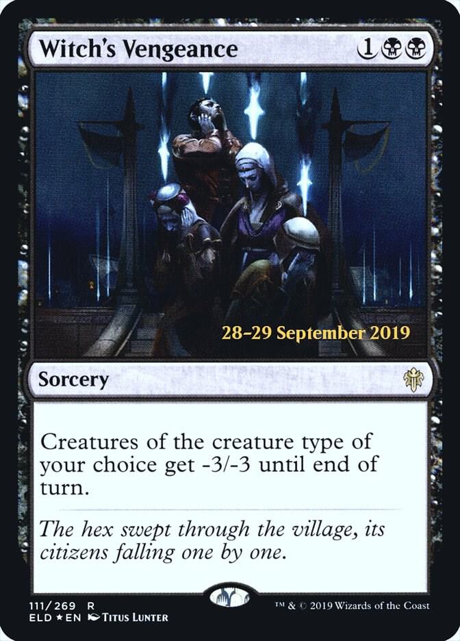 Witch's Vengeance 111 card from Prerelease Cards