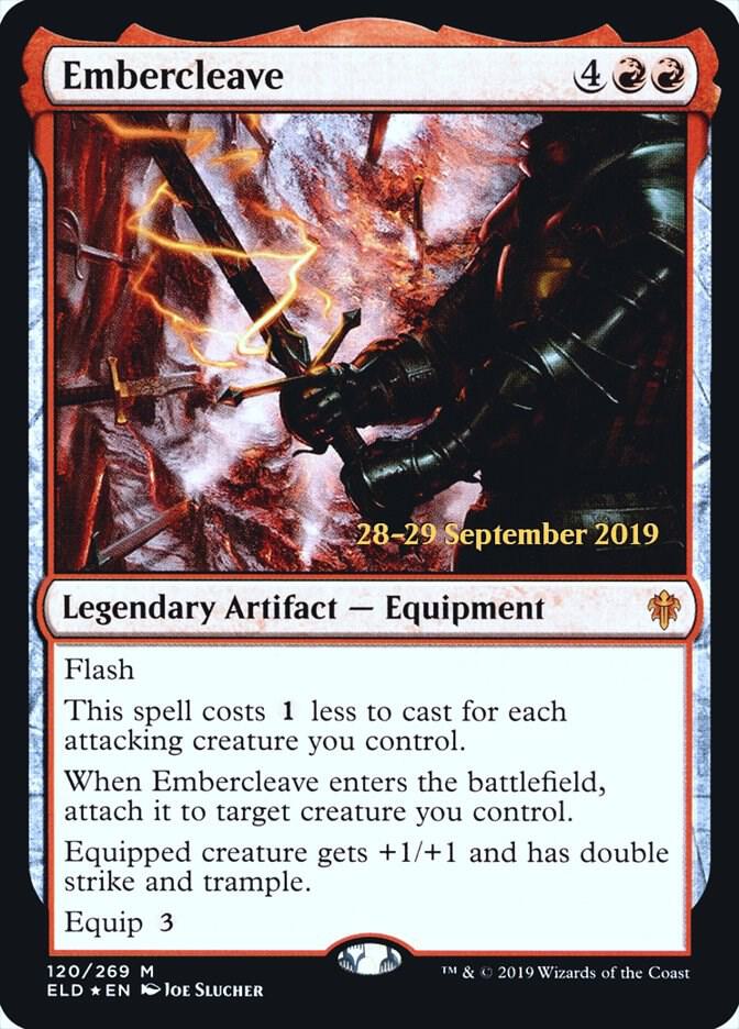 Embercleave 120 card from Prerelease Cards