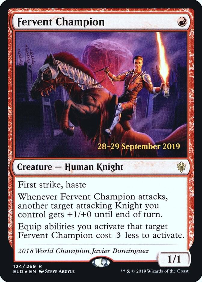 Fervent Champion 124 card from Prerelease Cards
