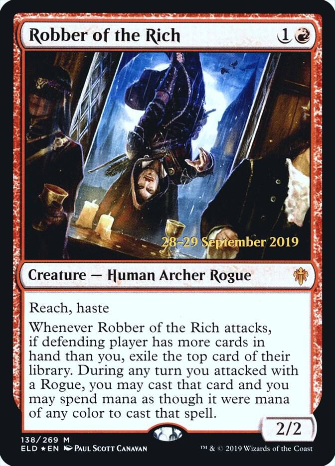 Robber of the Rich 138 card from Prerelease Cards