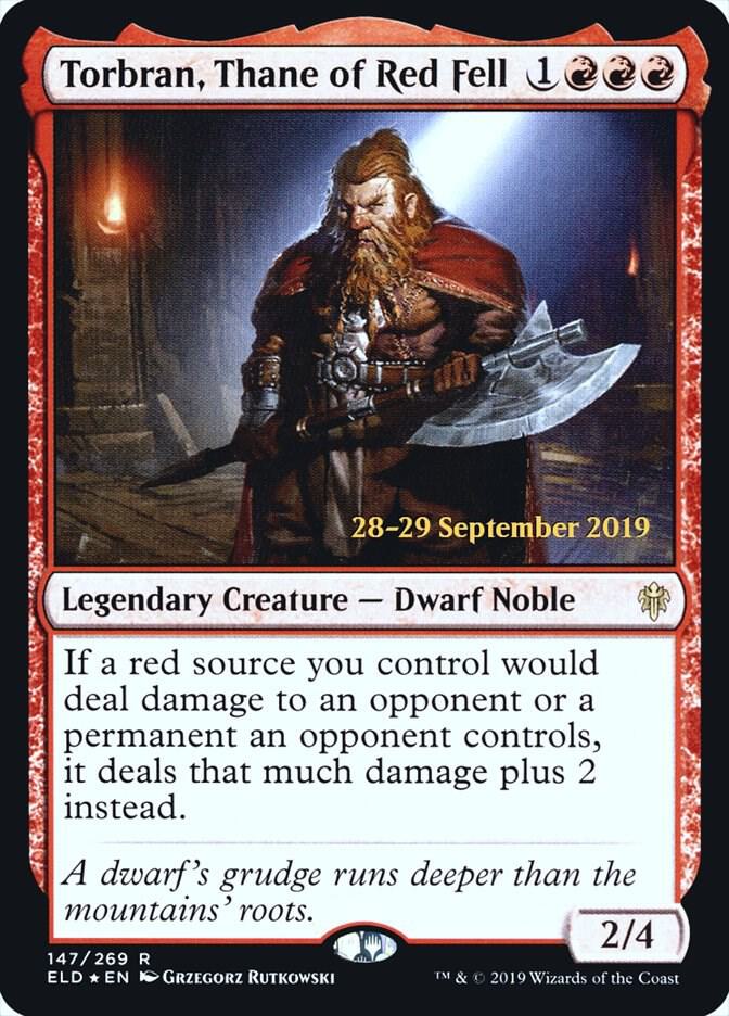 Torbran, Thane of Red Fell 147 card from Prerelease Cards
