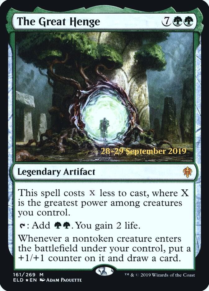 The Great Henge 161 card from Prerelease Cards