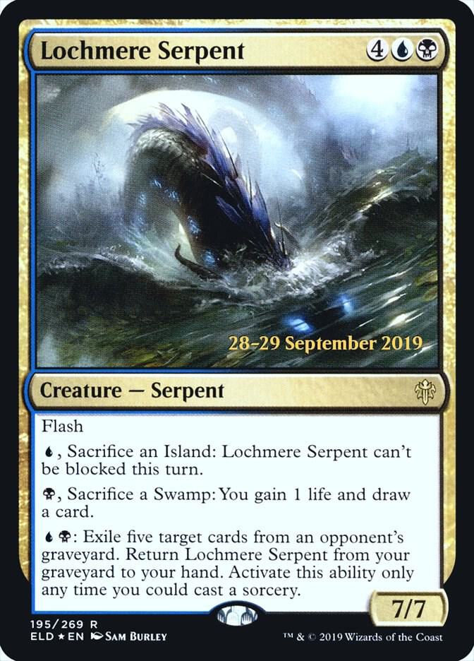 Lochmere Serpent 195 card from Prerelease Cards